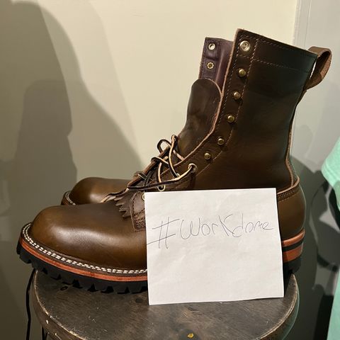 View photo of Nicks Overlander in Horween Olive Chromexcel