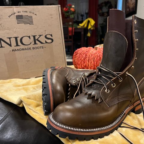 View photo of Nicks Overlander in Horween Olive Chromexcel