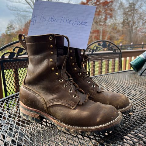 View photo of Nicks Overlander in Horween Olive Chromexcel