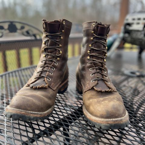 View photo of Nicks Overlander in Horween Olive Chromexcel