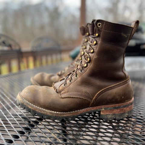 View photo of Nicks Overlander in Horween Olive Chromexcel