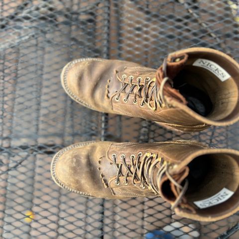 View photo of Nicks Overlander in Horween Olive Chromexcel