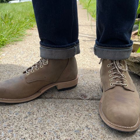 DIY Service Boot in S.B. Foot Waxed Sandstone