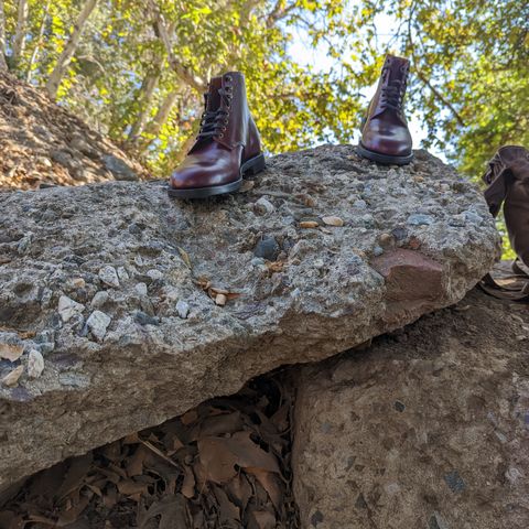 Grant Stone Edward Boot in Horween Color 8 Chromexcel