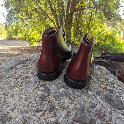 Grant Stone Edward Boot in Horween Color 8 Chromexcel