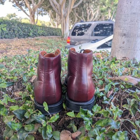 Grant Stone Edward Boot in Horween Color 8 Chromexcel