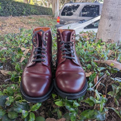 Grant Stone Edward Boot in Horween Color 8 Chromexcel