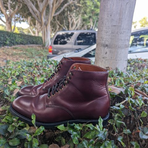 Grant Stone Edward Boot in Horween Color 8 Chromexcel