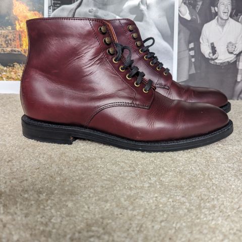 Grant Stone Edward Boot in Horween Color 8 Chromexcel