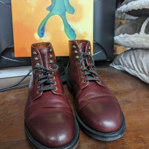 Grant Stone Edward Boot in Horween Color 8 Chromexcel