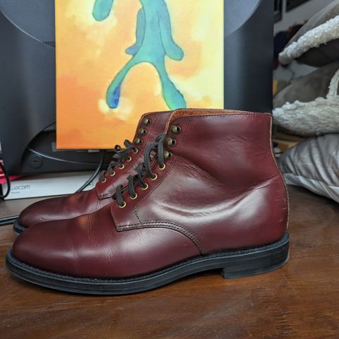 Grant Stone Edward Boot in Horween Color 8 Chromexcel