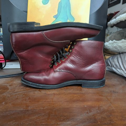 Grant Stone Edward Boot in Horween Color 8 Chromexcel