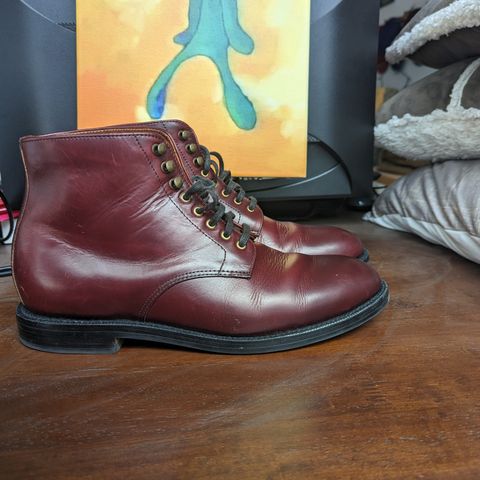 Grant Stone Edward Boot in Horween Color 8 Chromexcel