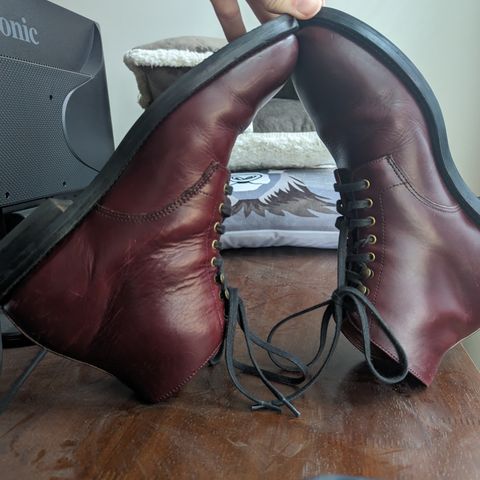 Grant Stone Edward Boot in Horween Color 8 Chromexcel