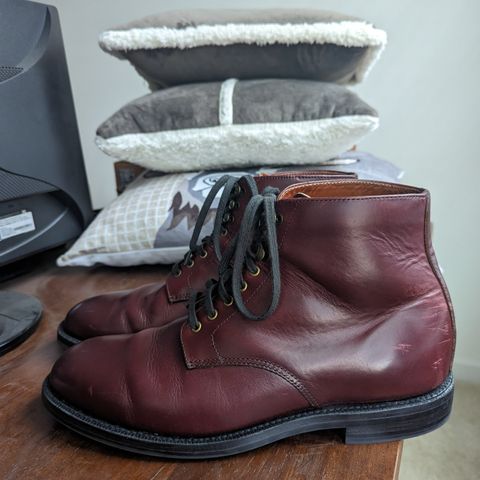 Grant Stone Edward Boot in Horween Color 8 Chromexcel