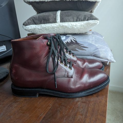 Grant Stone Edward Boot in Horween Color 8 Chromexcel