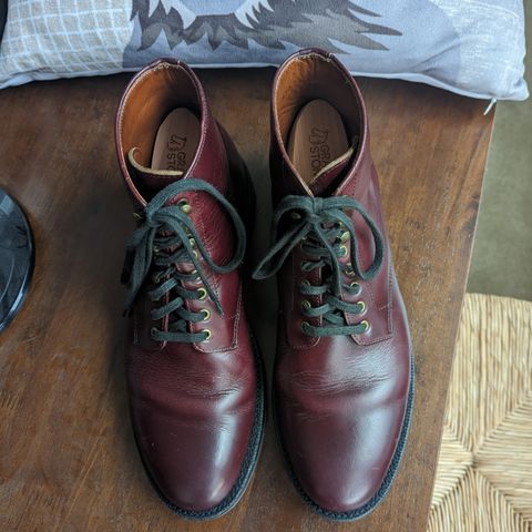 Grant Stone Edward Boot in Horween Color 8 Chromexcel