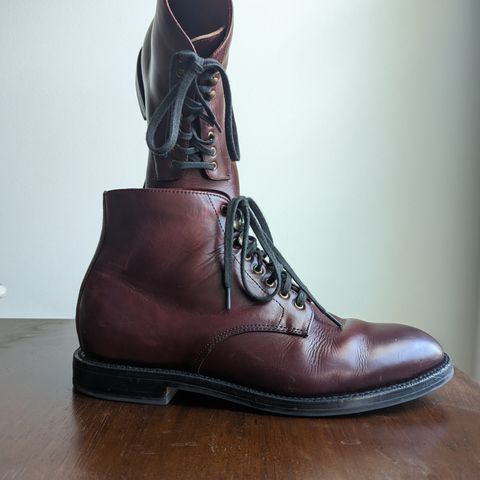 Grant Stone Edward Boot in Horween Color 8 Chromexcel