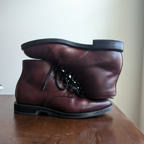Grant Stone Edward Boot in Horween Color 8 Chromexcel