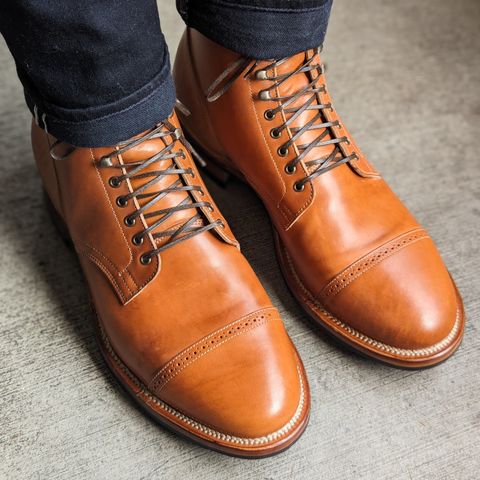 Viberg Service Boot BCT in Maryam Cuoio Horsebutt