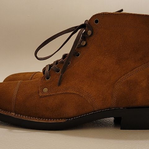 Midas Service Boot in Indonesian Tan Roughout