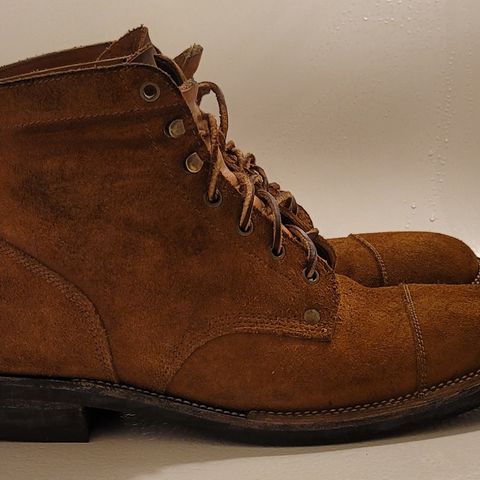 Midas Service Boot in Indonesian Tan Roughout