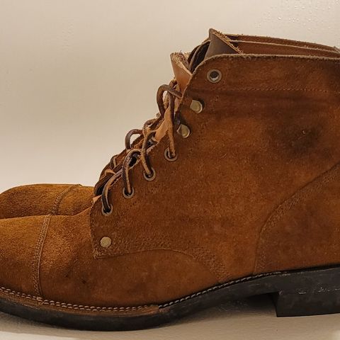 Midas Service Boot in Indonesian Tan Roughout