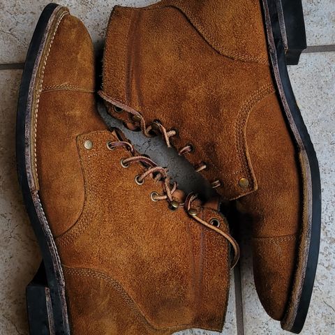 Midas Service Boot in Indonesian Tan Roughout