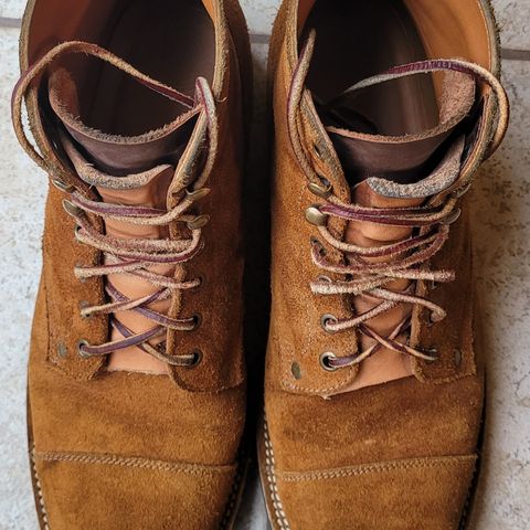 Midas Service Boot in Indonesian Tan Roughout