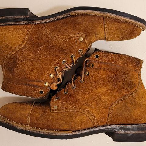 Midas Service Boot in Indonesian Tan Roughout