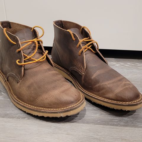 Red Wing Weekender Chukka in S.B. Foot Charcoal Rough and Tough