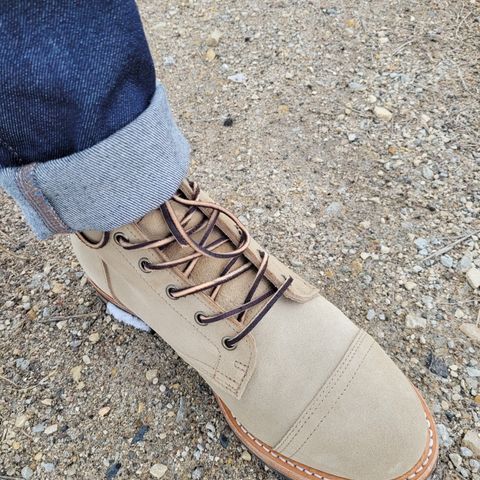 Truman Service Boot in Tasman Leather Group Coyote Roughout