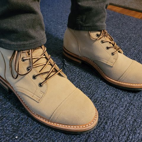Truman Service Boot in Tasman Leather Group Coyote Roughout
