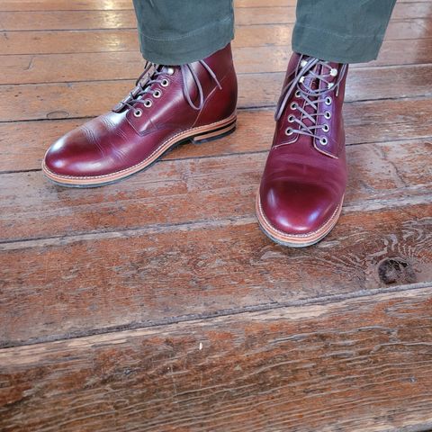 Grant Stone Diesel Boot in Horween Color 8 Chromexcel