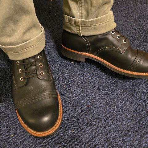 Red Wing Iron Ranger in S.B. Foot Black Harness