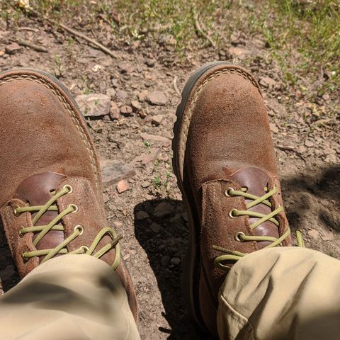 View photo of Nicks Ridgeline Hiking Boot in Seidel 1964 Brown Roughout