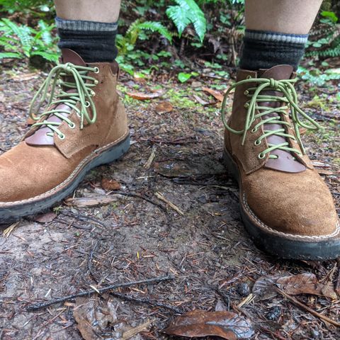 View photo of Nicks Ridgeline Hiking Boot in Seidel 1964 Brown Roughout