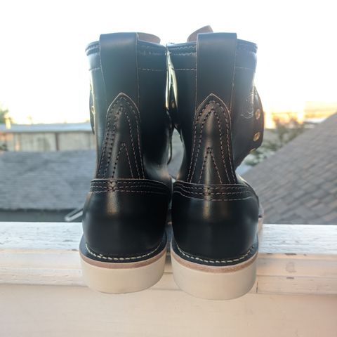 Wesco Jobmaster in Horween Black Chromexcel Horsehide