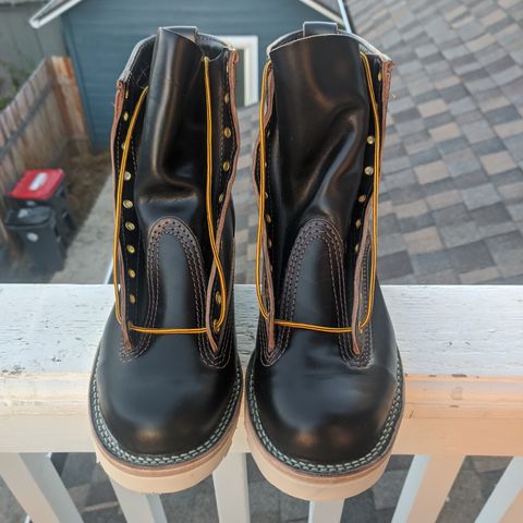Wesco Jobmaster in Horween Black Chromexcel Horsehide