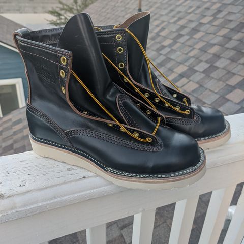 Wesco Jobmaster in Horween Black Chromexcel Horsehide