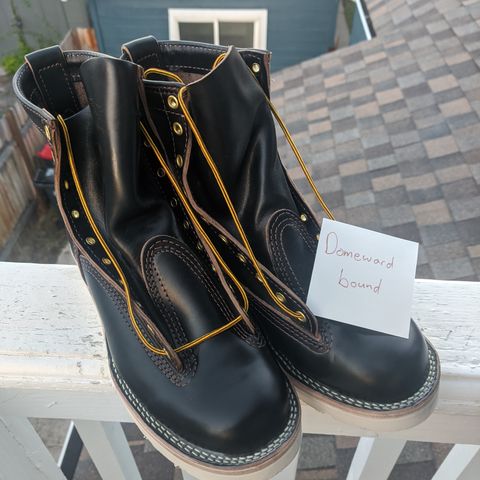 Wesco Jobmaster in Horween Black Chromexcel Horsehide