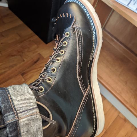 Wesco Jobmaster in Horween Black Chromexcel Horsehide
