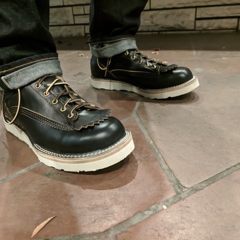Wesco Jobmaster in Horween Black Chromexcel Horsehide