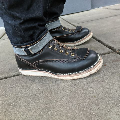 Wesco Jobmaster in Horween Black Chromexcel Horsehide