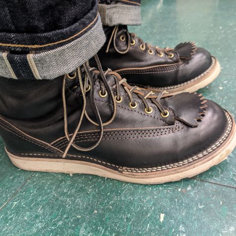 Wesco Jobmaster in Horween Black Chromexcel Horsehide
