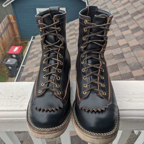 Wesco Jobmaster in Horween Black Chromexcel Horsehide