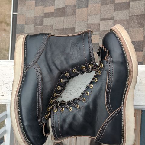 Wesco Jobmaster in Horween Black Chromexcel Horsehide