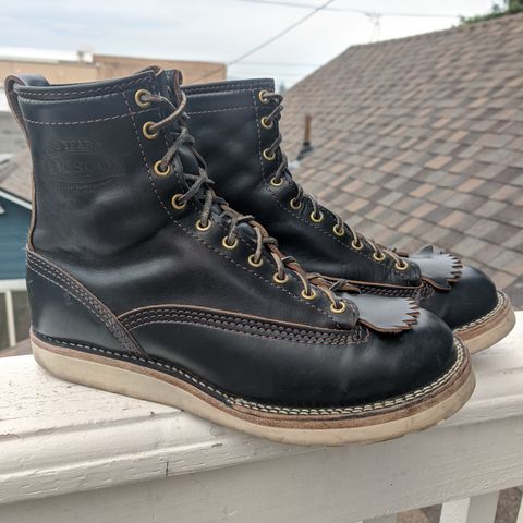 Wesco Jobmaster in Horween Black Chromexcel Horsehide