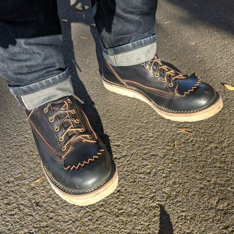 Wesco Jobmaster in Horween Black Chromexcel Horsehide