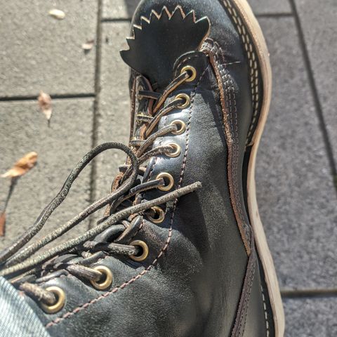 Wesco Jobmaster in Horween Black Chromexcel Horsehide